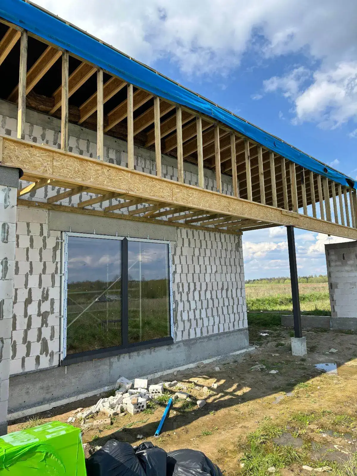 Karkasinių namų konstrukcija